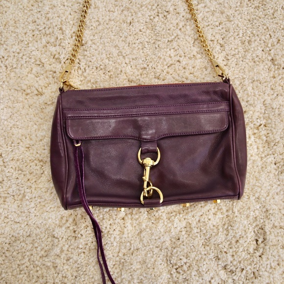 New Rebecca Minkoff M.A.C. Purple Crossbody - Picture 2 of 8